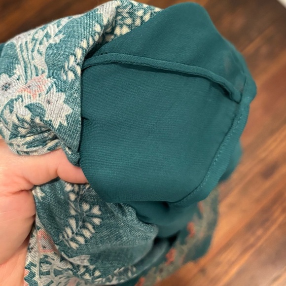 Massimo Dutti Vintage Long Sleeve Boho Bird Dress Sz 38 - Picture 6 of 8